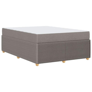 Σκελετός Κρεβατιού με στρώμα Taupe 140 x 200 cm ύφασμα - Pakobazaar