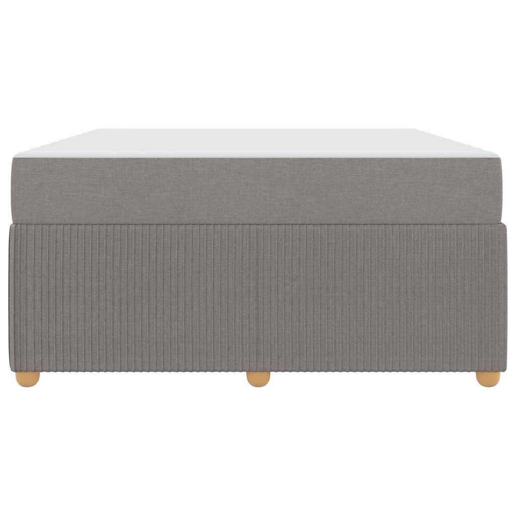 Σκελετός Κρεβατιού με στρώμα Taupe 160 x 200 cm ύφασμα - Pakobazaar