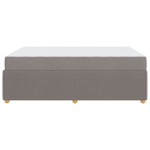 Σκελετός Κρεβατιού με στρώμα Taupe 160 x 200 cm ύφασμα - Pakobazaar