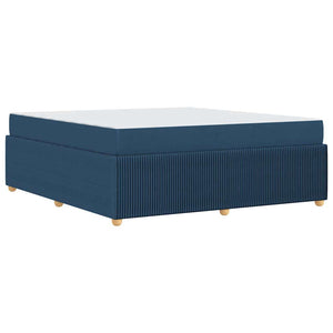 Σκελετός Κρεβατιού με στρώμα Μπλε 180 x 200 cm ύφασμα - Pakobazaar