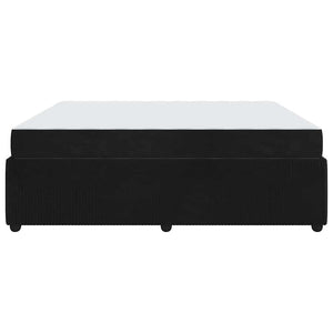 Σκελετός Κρεβατιού Μαύρο 180 x 200 cm ύφασμα