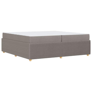Σκελετός Κρεβατιού Taupe 200 x 200 cm ύφασμα