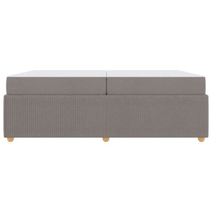 Σκελετός Κρεβατιού Taupe 200 x 200 cm ύφασμα