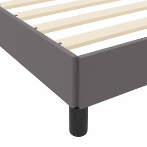 Σκελετός Κρεβατιού με στρώμα Γκρι 90 x 190 cm ύφασμα