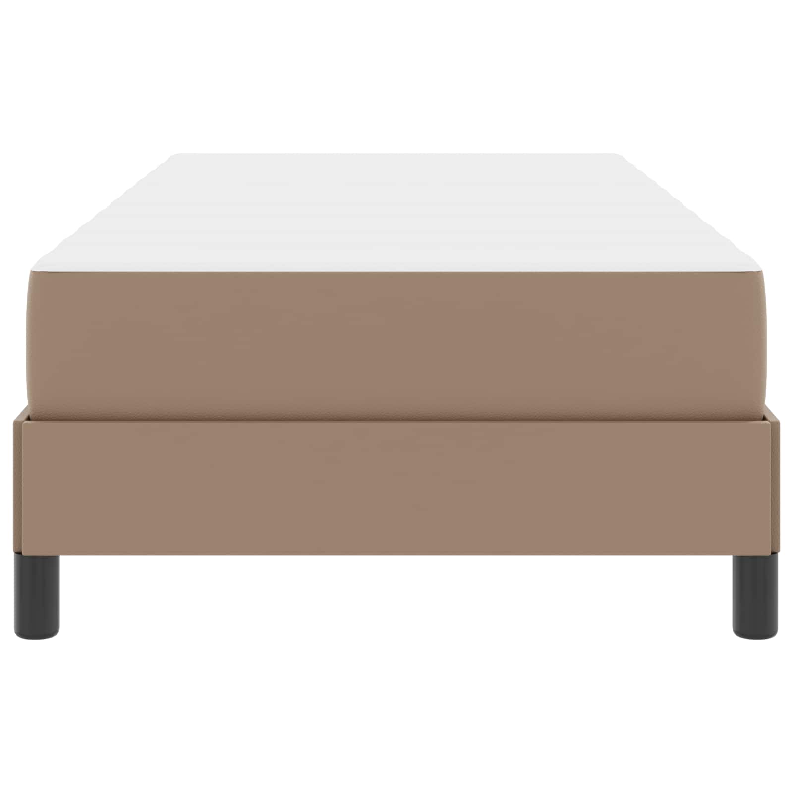 Σκελετός Κρεβατιού με στρώμα Καπουτσίνο 90 x 190 cm ύφασμα