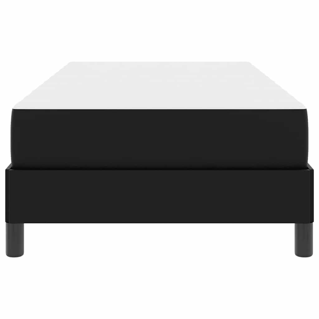 Σκελετός Κρεβατιού με στρώμα Μαύρο 100 x 200 cm ύφασμα - Pakobazaar