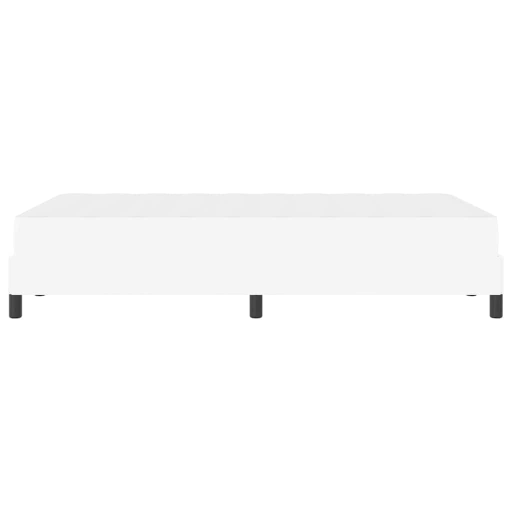 Σκελετός Κρεβατιού με στρώμα Καθαρό Λευκό 120 x 190 cm ύφασμα - Pakobazaar