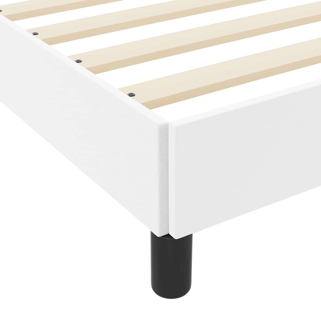Σκελετός Κρεβατιού με στρώμα Καθαρό Λευκό 120 x 200 cm ύφασμα - Pakobazaar