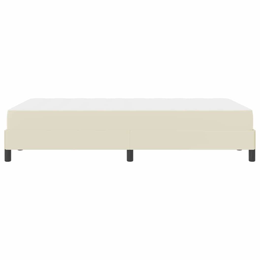Σκελετός Κρεβατιού με στρώμα Κρεμ 120 x 200 cm ύφασμα - Pakobazaar