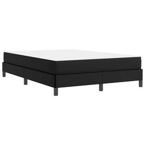 Σκελετός Κρεβατιού με στρώμα Μαύρο 140 x 190 cm ύφασμα - Pakobazaar