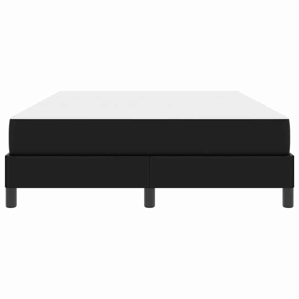 Σκελετός Κρεβατιού με στρώμα Μαύρο 140 x 190 cm ύφασμα - Pakobazaar