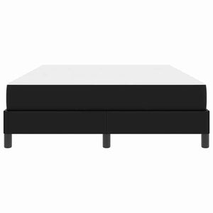 Σκελετός Κρεβατιού με στρώμα Μαύρο 140 x 190 cm ύφασμα - Pakobazaar