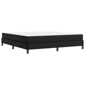 Σκελετός Κρεβατιού με στρώμα Μαύρο 180 x 200 cm ύφασμα