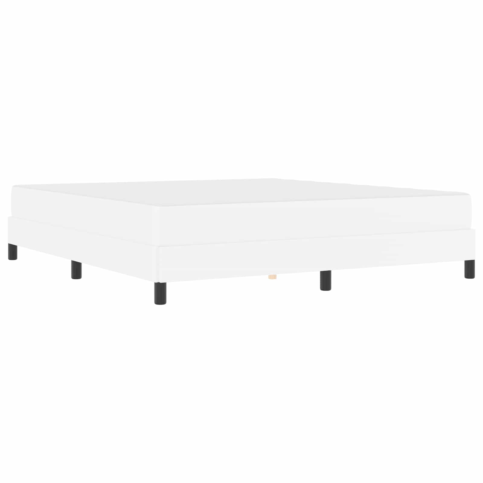 Σκελετός Κρεβατιού με στρώμα Καθαρό Λευκό 180 x 200 cm ύφασμα - Pakobazaar