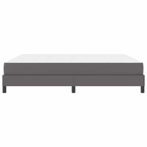 Σκελετός Κρεβατιού με στρώμα Γκρι 180 x 200 cm ύφασμα - Pakobazaar