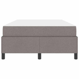 Κρεβάτι με ελατήρια Taupe 120 x 200 cm ύφασμα - Pakobazaar