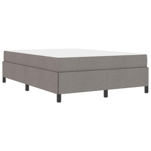 Κρεβάτι με ελατήρια Taupe 140 x 200 cm ύφασμα