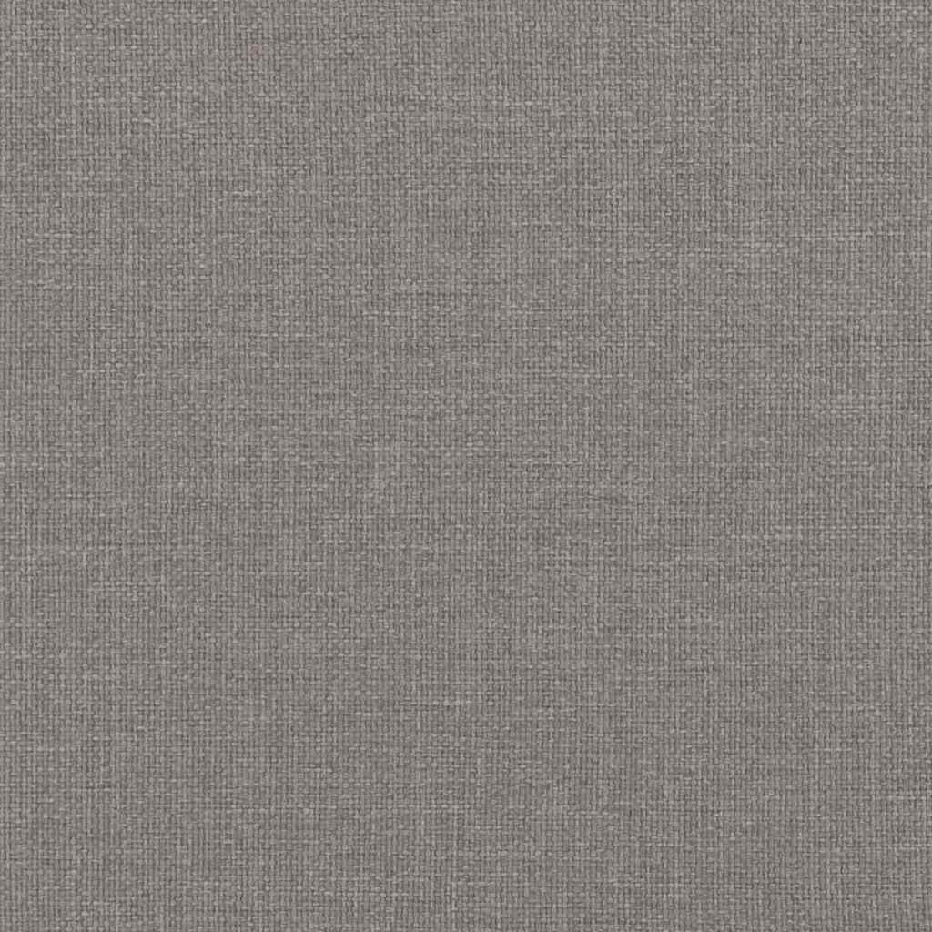 Κρεβάτι με ελατήρια Taupe 160 x 200 cm ύφασμα - Pakobazaar