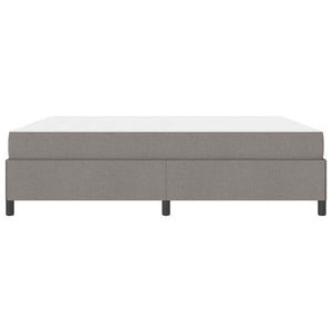 Κρεβάτι με ελατήρια Taupe 180 x 200 cm ύφασμα - Pakobazaar