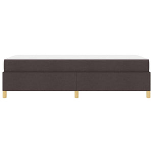 Σκελετός Κρεβατιού Σκούρο Καφέ 80 x 200 cm ύφασμα