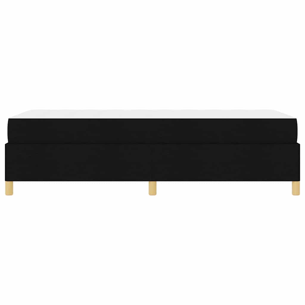 Σκελετός Κρεβατιού με στρώμα Μαύρο 90 x 190 cm ύφασμα - Pakobazaar