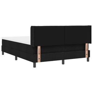 Κρεβάτι με ελατήρια με στρώμα Μαύρο 200 x 140 cm Πολυεστέρας - Pakobazaar