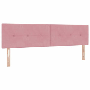 Κρεβάτι με ελατήρια με στρώμα Ροζ 200 x 180 cm Πολυεστέρας - Pakobazaar