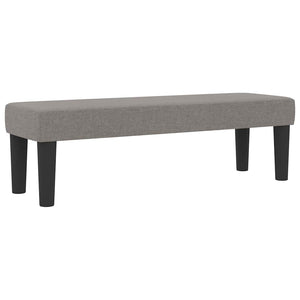 Κρεβάτι με ελατήρια με κεφαλάρι Taupe 120 x 190 cm ύφασμα - Pakobazaar