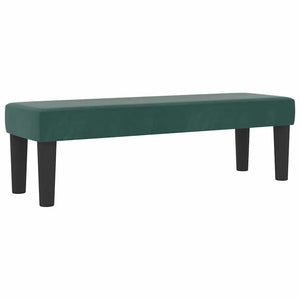 Κρεβάτι με ελατήρια Σκούρο πράσινο 200 x 180 cm Βελούδο
