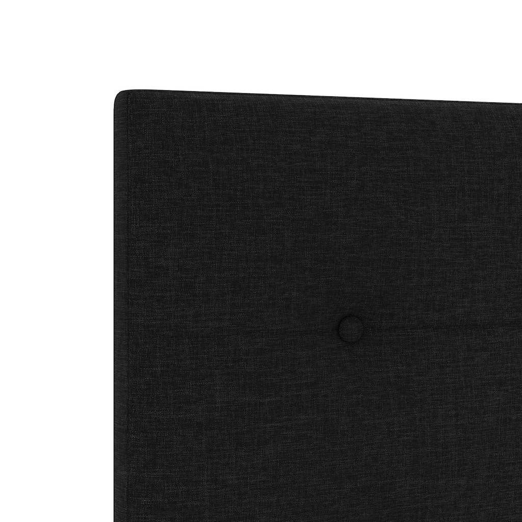 Σκελετός Κρεβατιού με κεφαλάρι Μαύρο 120 x 200 cm ύφασμα - Pakobazaar