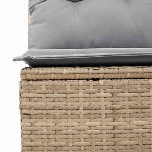 Σετ Καναπέ Κήπου 8 τμχ. Μπεζ συνθετικό ρατάν