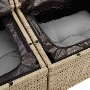 Σετ Καναπέ Κήπου 10 τμχ. 9-Αριθμός καθισμάτων