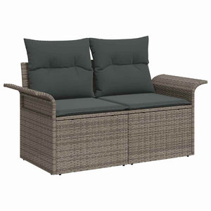 Σετ Καναπέ Κήπου 12 τμχ. 11-Αριθμός καθισμάτων Γκρι