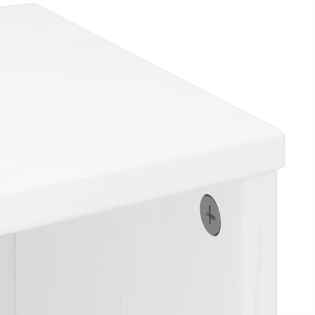 Πλαϊνά ντουλάπια 6 τεμ. ODDA 40x24x79 εκ. από Μασίφ Ξύλο Πεύκου