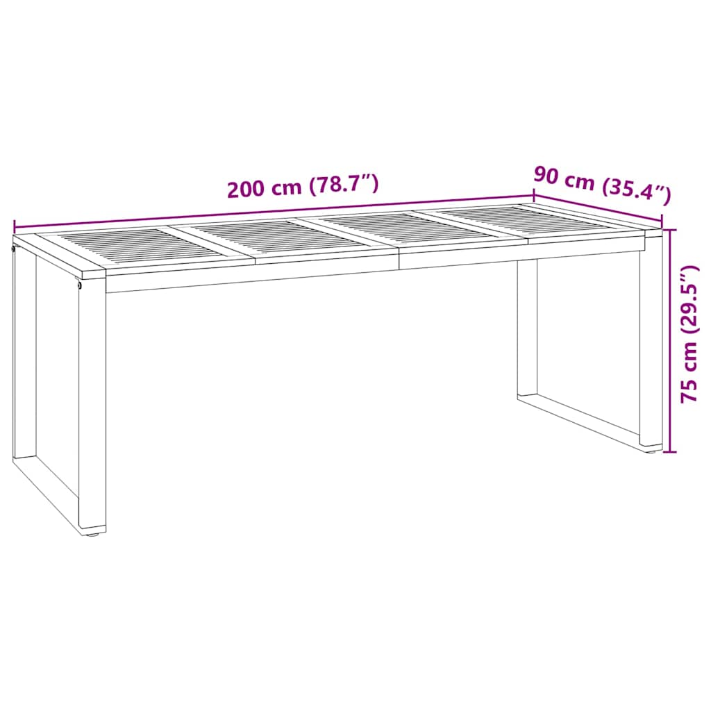 Σέτ φαγητού για κήπο 9 pcs Μπεζ και καφέ συνθετικό ρατάν - Pakobazaar