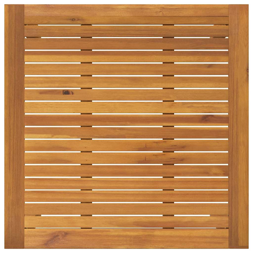 Σέτ φαγητού για κήπο 3 pcs Μπεζ Στερεό Ξύλο Ακακίας