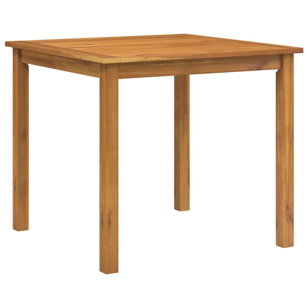 Σέτ φαγητού για κήπο 5 pcs Γκρι Στερεό Ξύλο Ακακίας