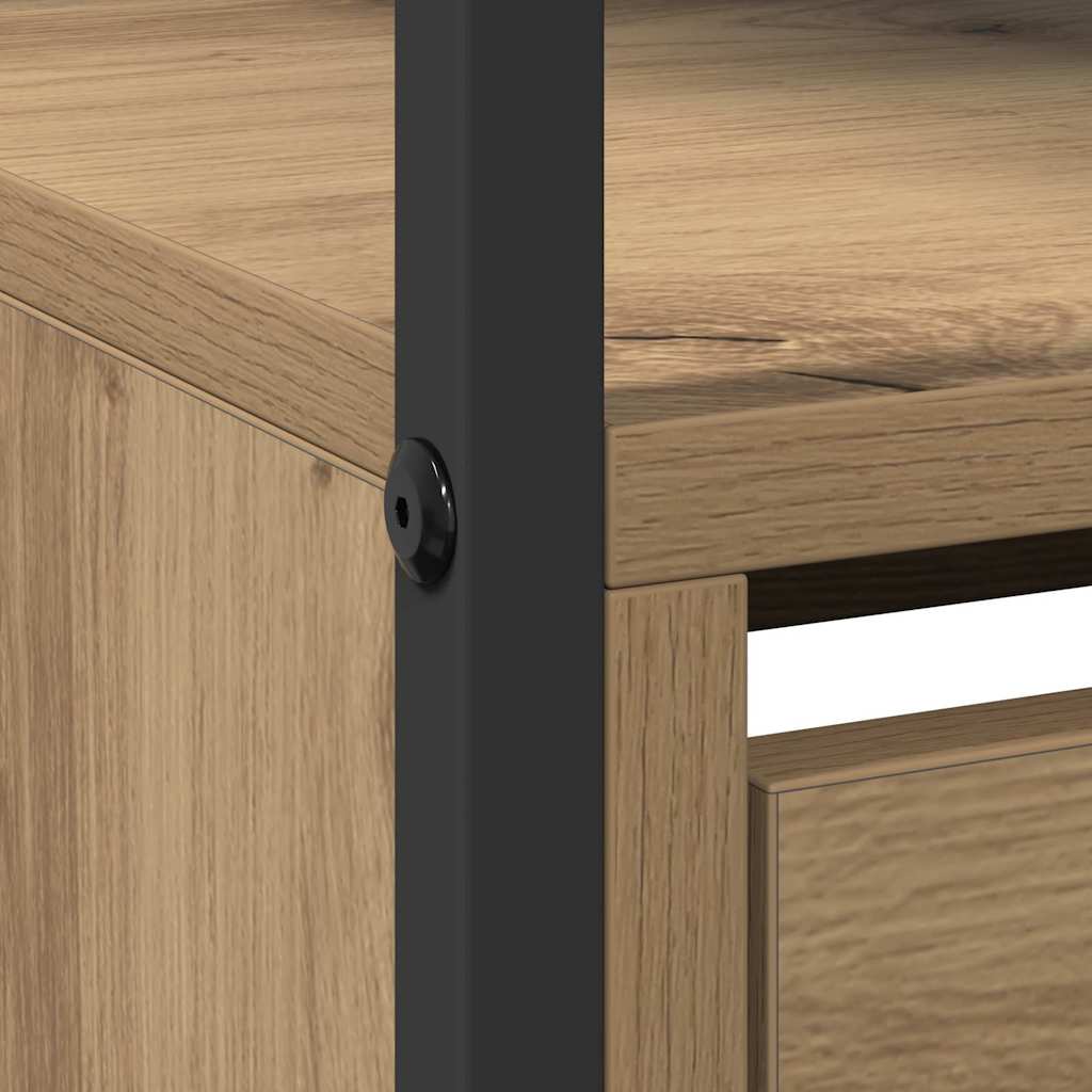Ντουλάπα Παπουτσιών με ράφι Artisan Oak 100 x 34 x 112 εκ - Pakobazaar