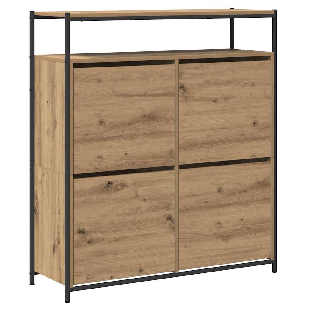 Ντουλάπα Παπουτσιών με ράφι Artisan Oak 100 x 34 x 112 εκ - Pakobazaar