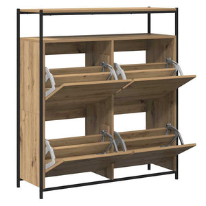 Ντουλάπα Παπουτσιών με ράφι Artisan Oak 100 x 34 x 112 εκ - Pakobazaar