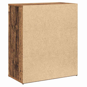 Πλαϊνό γραφείο 2 pcs Παλιό ξύλο 60 x 31 x 70 εκ - Pakobazaar