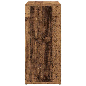 Πλαϊνό γραφείο 2 pcs Παλιό ξύλο 60 x 31 x 70 εκ - Pakobazaar