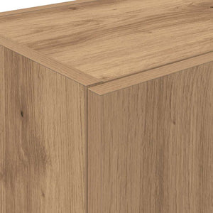 Πλαϊνός πάγκος κουζίνας 2 pcs Artisan Oak 60 x 50 x 180 εκ - Pakobazaar