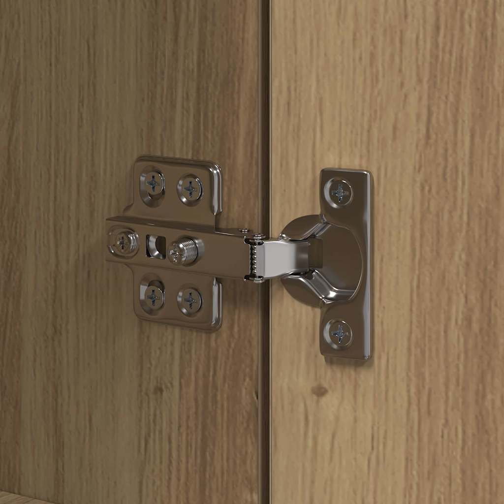 Πλαϊνός πάγκος κουζίνας 2 pcs Artisan Oak 60 x 50 x 180 εκ - Pakobazaar