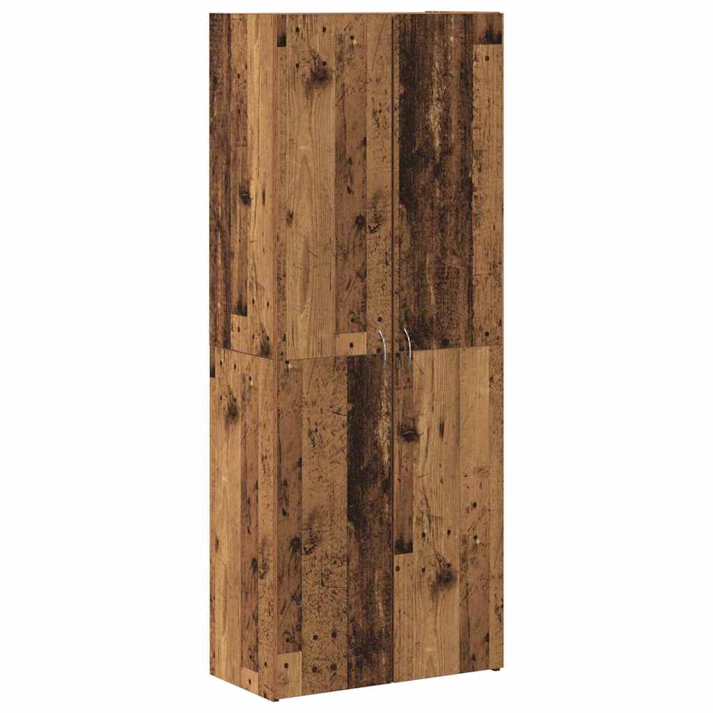 Γραφείο Ντουλάπι Παλαιωμένο ξύλο 60 x 32 x 152,5 εκ