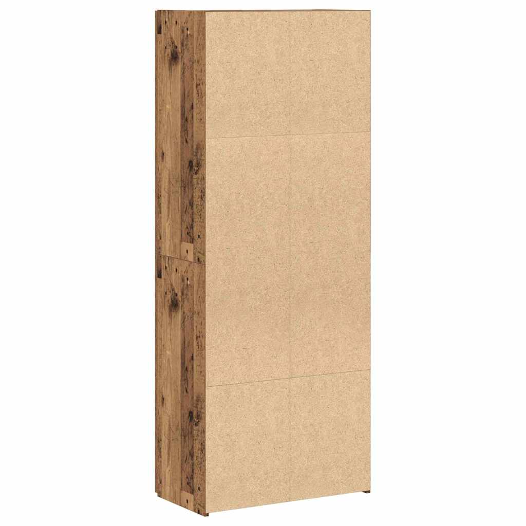 Γραφείο Ντουλάπι Παλαιωμένο ξύλο 60 x 32 x 152,5 εκ