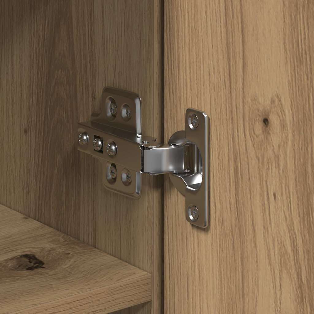 Ψηλή Ντουλάπα artisan δρυς 80 x 35 x 180 εκ Επεξεργασμένο ξύλο - Pakobazaar