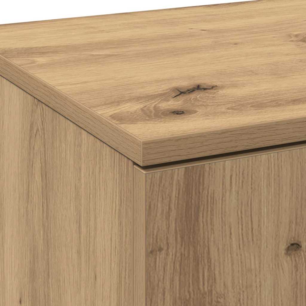 Ψηλή Ντουλάπα artisan δρυς 80 x 35 x 180 εκ Επεξεργασμένο ξύλο - Pakobazaar