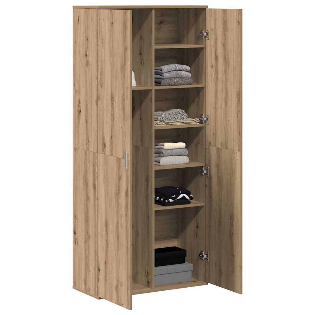 Ψηλή Ντουλάπα artisan δρυς 80 x 35 x 180 εκ Επεξεργασμένο ξύλο - Pakobazaar