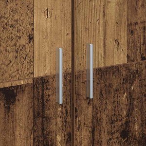 Highboard Παλιό ξύλο 70 x 33.5 x 180 εκ. Επεξεργασμένο ξύλο - Pakobazaar